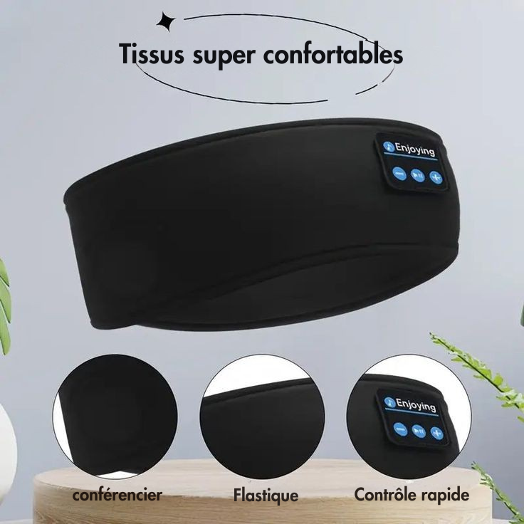BANDEAU BLUETOOTH | Son • Sommeil • Sport