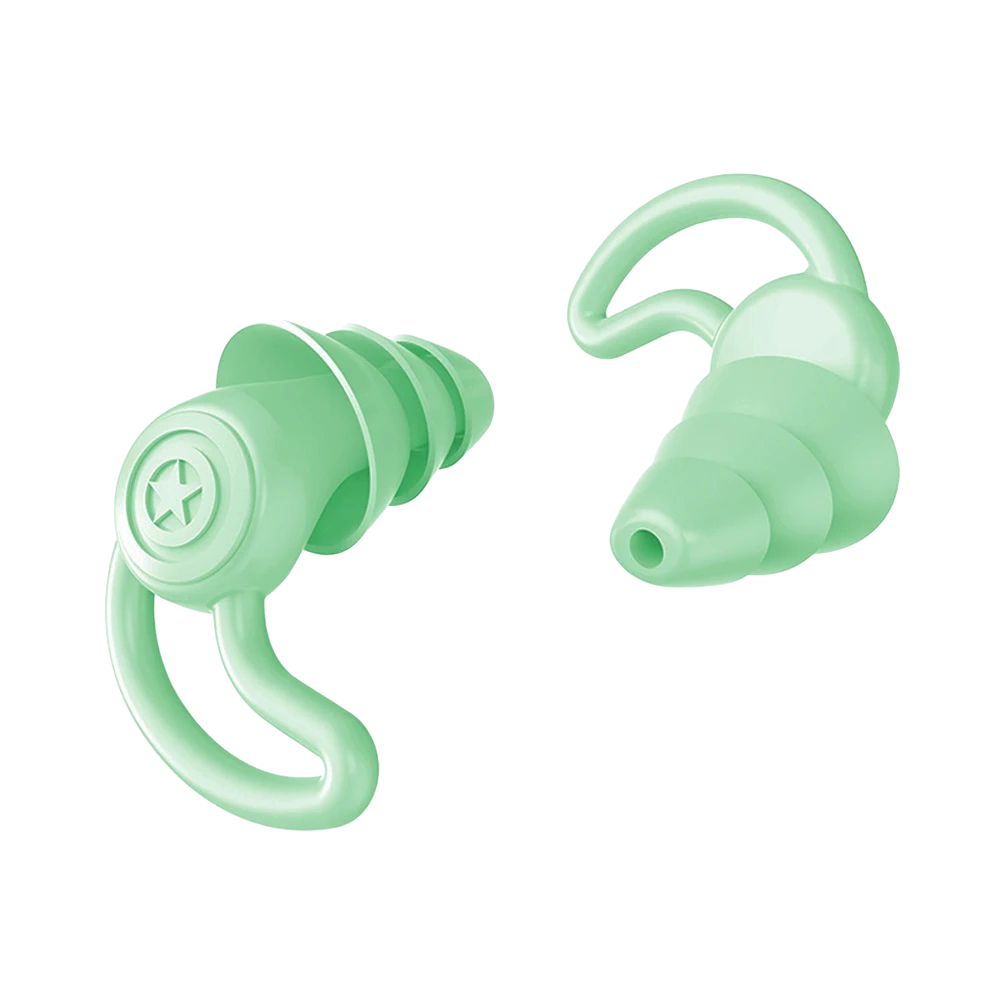 Bouchons d'Oreilles Anti-Bruit HUAK - Confort 3 Couches en Silicone  🛌🎶🏊♂️