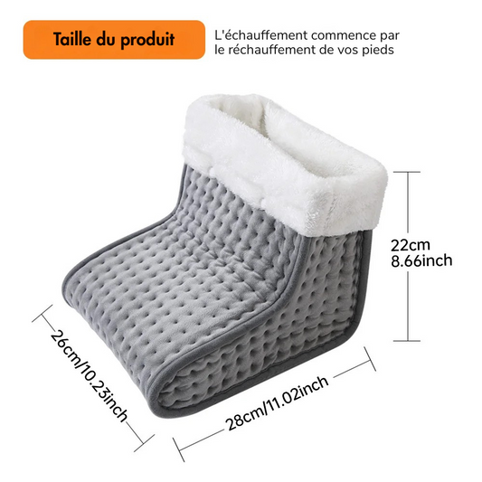 Chauffe-Pieds Électrique USB doux  - 9 Niveaux de Chauffage 🔥👣