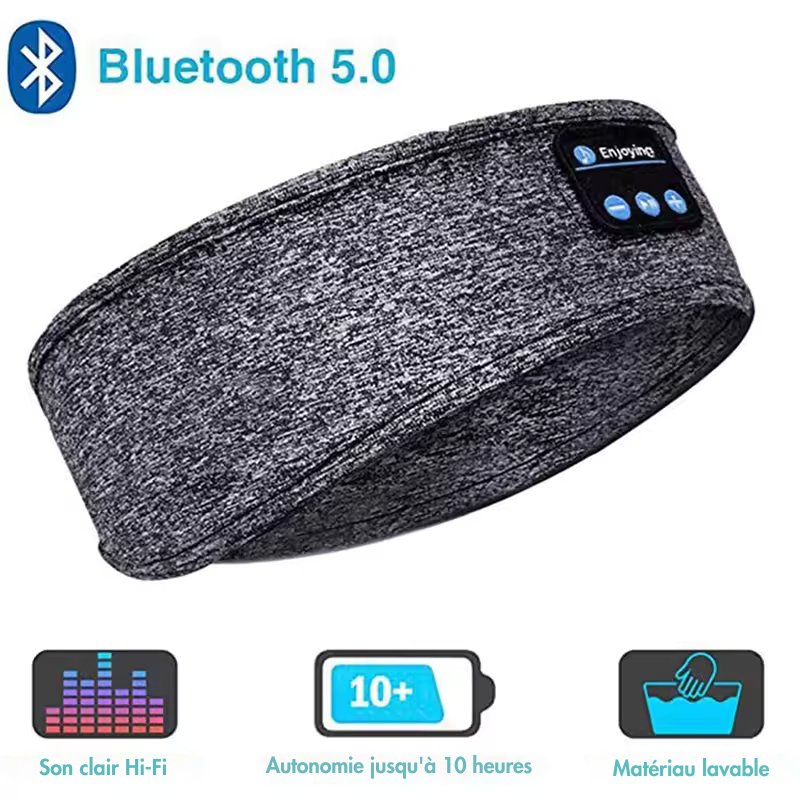 BANDEAU BLUETOOTH | Son • Sommeil • Sport