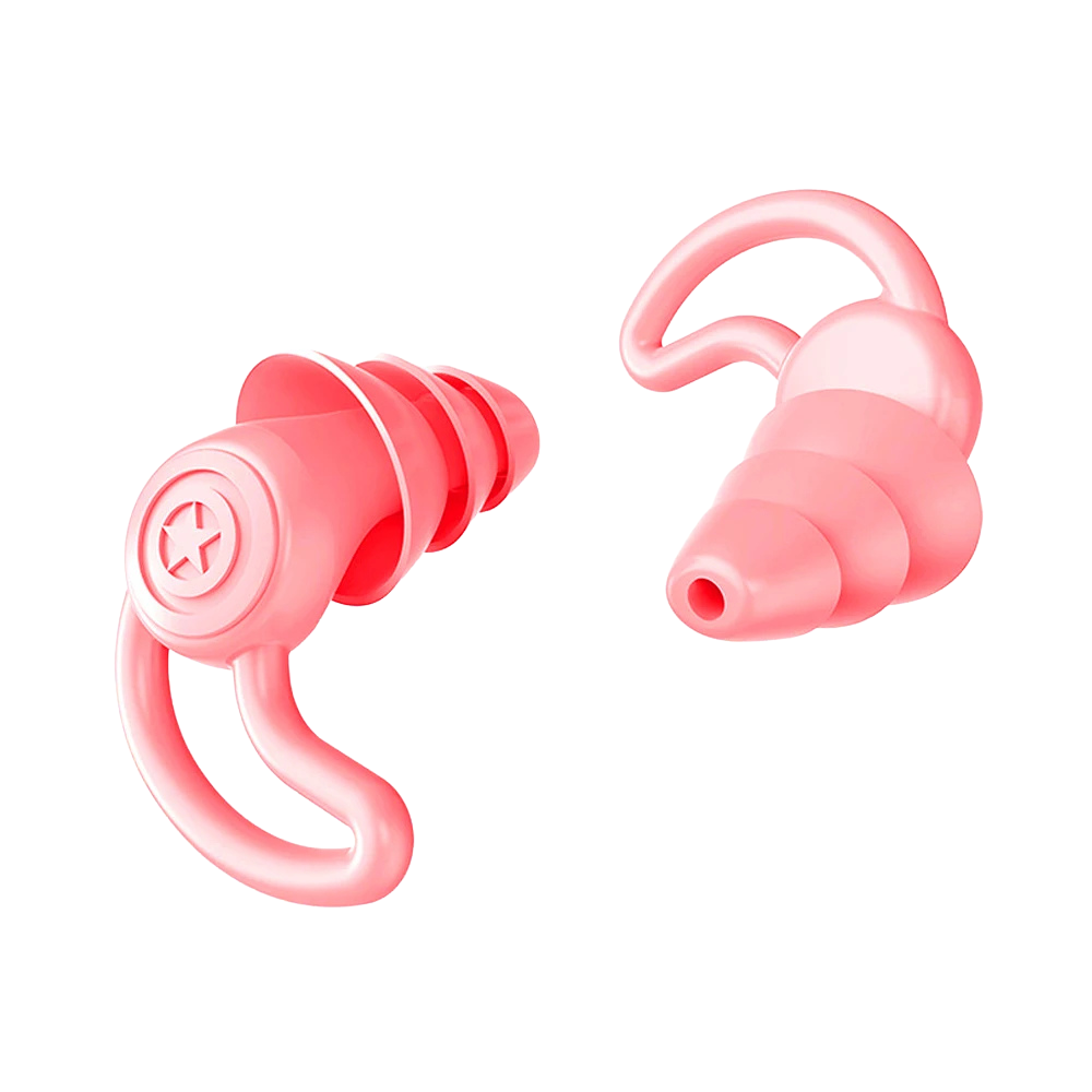 Bouchons d'Oreilles Anti-Bruit HUAK - Confort 3 Couches en Silicone  🛌🎶🏊♂️