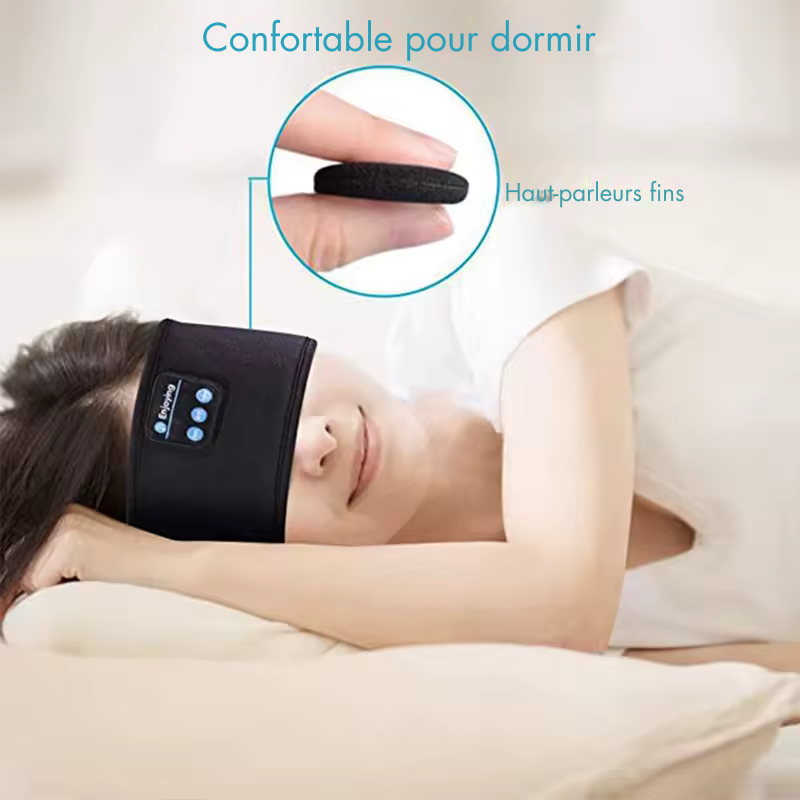 BANDEAU BLUETOOTH | Son • Sommeil • Sport