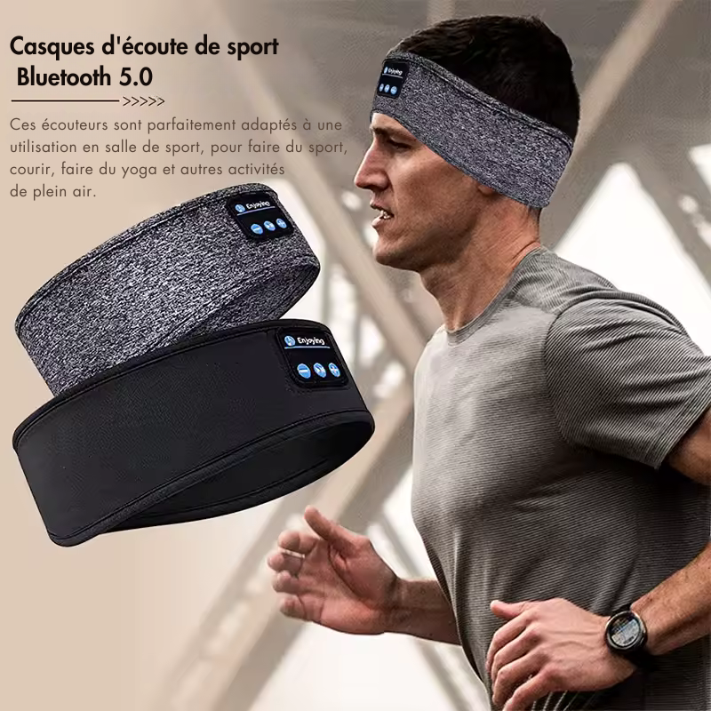 BANDEAU BLUETOOTH | Son • Sommeil • Sport