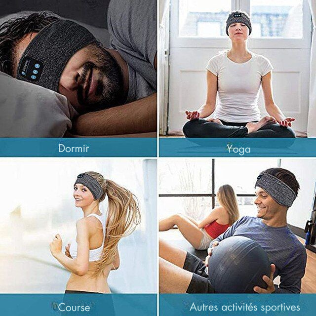 BANDEAU BLUETOOTH | Son • Sommeil • Sport