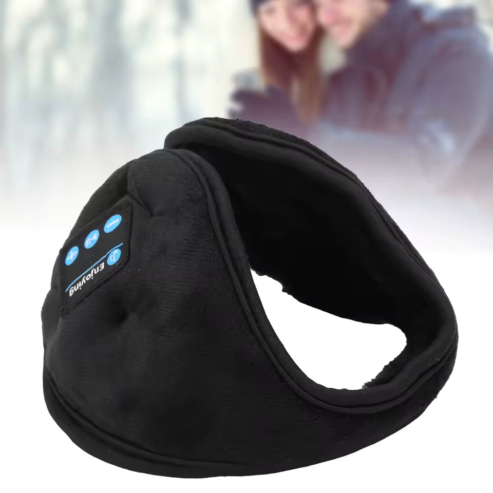 CACHE-OREILLES BLUETOOTH | Chaleur Intelligente & Son Immersif