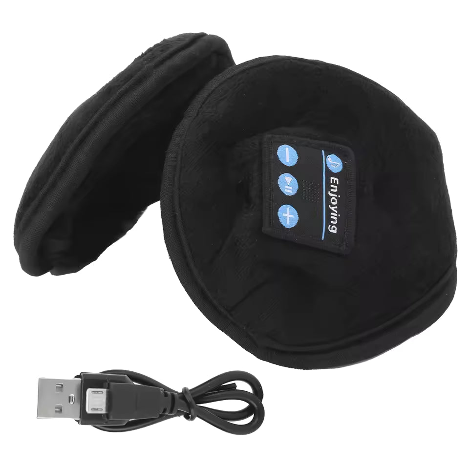 CACHE-OREILLES BLUETOOTH | Chaleur Intelligente & Son Immersif