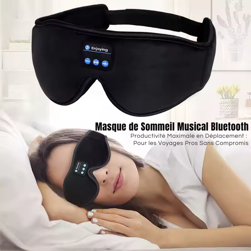 Écouteurs de Sommeil Bluetooth 3D