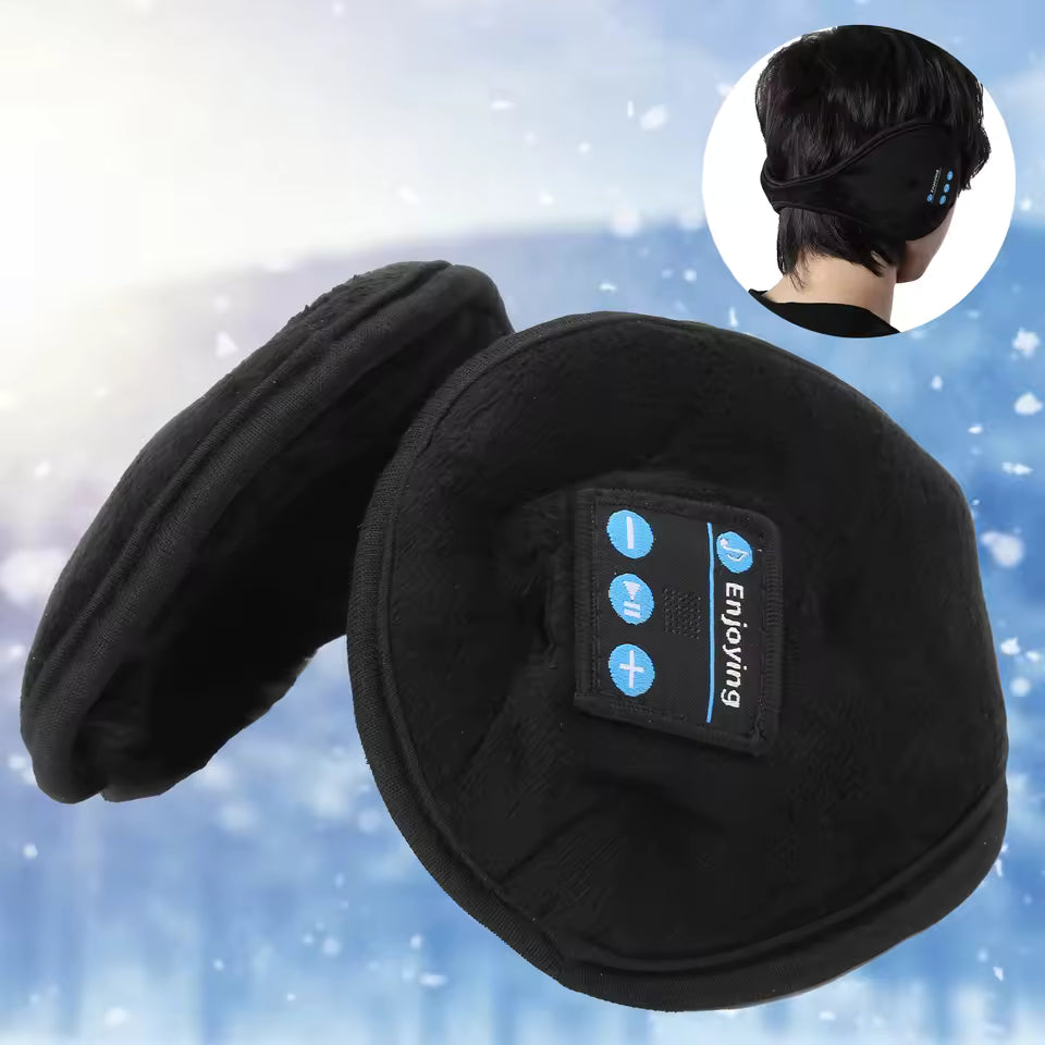 CACHE-OREILLES BLUETOOTH | Chaleur Intelligente & Son Immersif