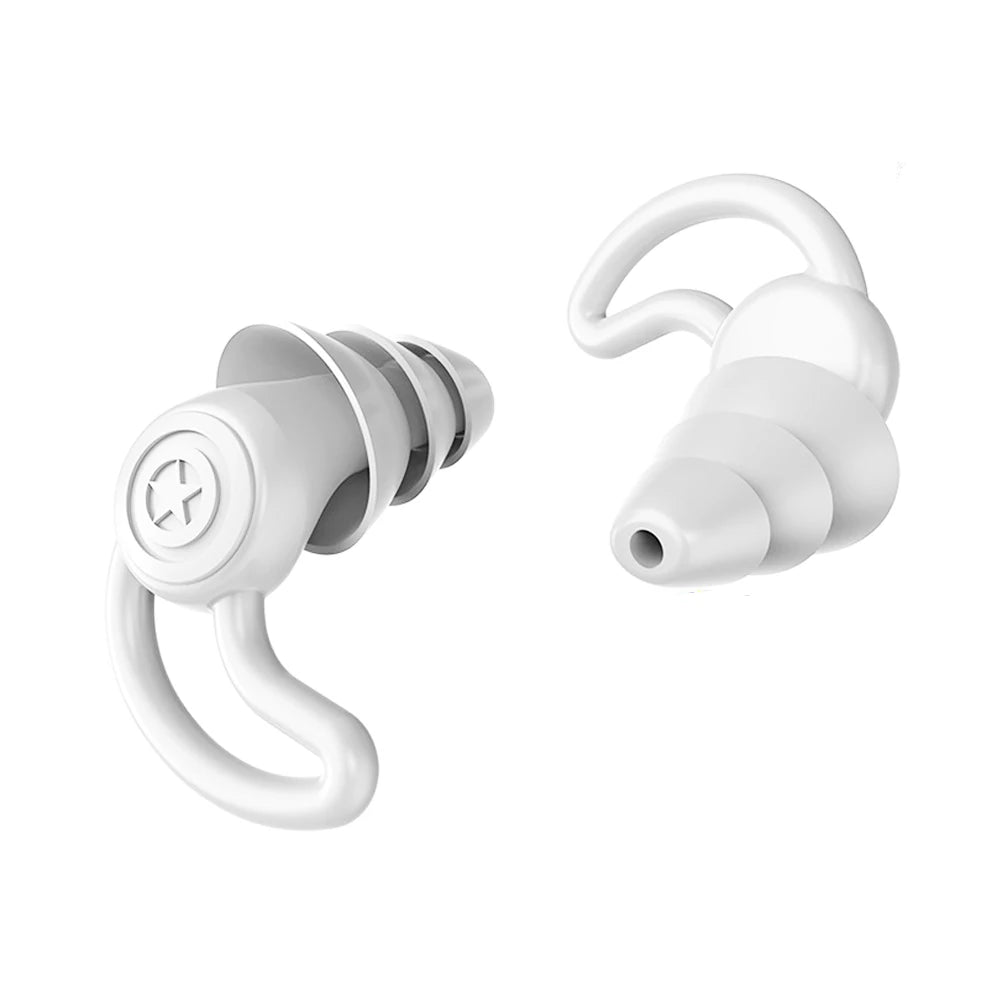 Bouchons d'Oreilles Anti-Bruit HUAK - Confort 3 Couches en Silicone  🛌🎶🏊‍♂️