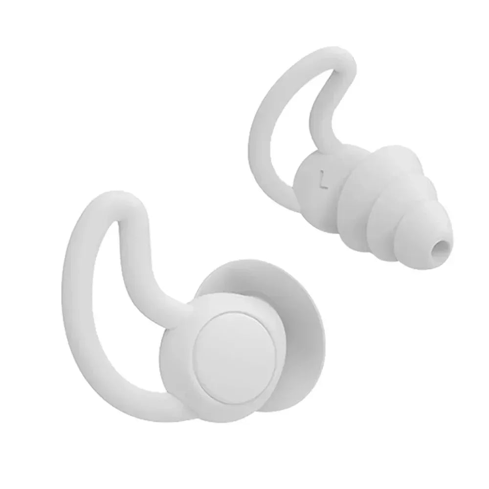 Bouchons d'Oreilles Anti-Bruit HUAK - Confort 3 Couches en Silicone  🛌🎶🏊‍♂️